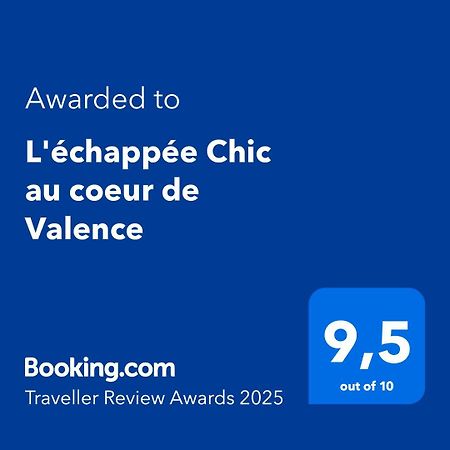 L'Echappee Chic Au Coeur De Valence Leilighet Valence  Eksteriør bilde